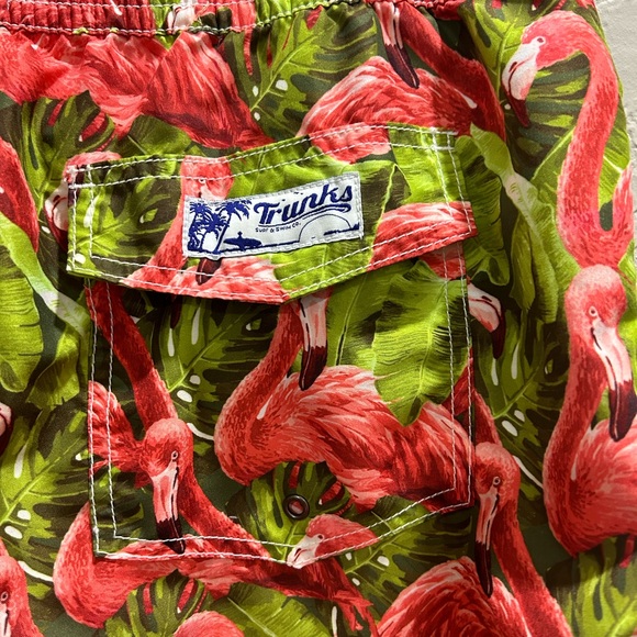 TRUNKS Surf & Swim Co. XL - Flamingo Print - Picture 3 of 5